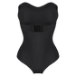 Plus Size Strapless Thong Bodysuit – Seamless Firm Tummy Control Shapewear - Harmony Haven - Essentials