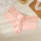 Women's Floral Lace Boyshort Briefs – 3-Piece Breathable Soft Lingerie Set - Harmony Haven - Essentials