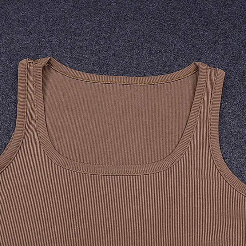 Women's Off-Shoulder Halter Knit Bodysuit – Sleeveless Slim-Fit Bodycon Top - Harmony Haven - Essentials