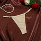 Women’s Heart Decor Thong Panties – Sexy Low Waist Lace Underwear - Harmony Haven - Essentials