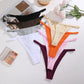8 PCS Women’s Cotton Thong Panties – Sexy Breathable Low Rise G String Set - Harmony Haven - Essentials
