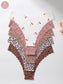 5-Piece Women's Printed Panties Set – Wavy Edge Soft Low-Rise Briefs - Harmony Haven - Essentials