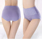 Women's Embroidered High-Waisted Cotton Briefs – Breathable Full-Coverage Everyday Underwear - Harmony Haven - Essentials
