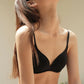 Women's Seamless Wireless Gather Bralette – Ultra-Comfort 3/4 Cup Padded Bra - Harmony Haven - Essentials