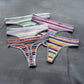 3PCS Women’s Brazilian Thong Set – Colorful Cotton Seamless G String Panties - Harmony Haven - Essentials