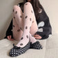 Women's Bold Polka Dot Sheer Tights – Retro Mesh Fashion Stockings - Harmony Haven - Essentials