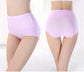 Women's Embroidered High-Waisted Cotton Briefs – Breathable Full-Coverage Everyday Underwear - Harmony Haven - Essentials