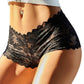 Women's Sheer Floral Lace Briefs – Breathable Mid-Rise Hollow-Out Underwear - Harmony Haven - Essentials