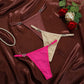 Women’s Heart Decor Thong Panties – Sexy Low Waist Lace Underwear - Harmony Haven - Essentials