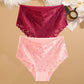 2-Piece Plus Size Lace Panties Set – Luxury Embroidery High-Rise Briefs - Harmony Haven - Essentials