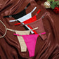 Women’s Heart Decor Thong Panties – Sexy Low Waist Lace Underwear - Harmony Haven - Essentials