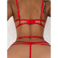 Women's Embroidered Lace Teddy Bodysuit – Deep V Sheer Intimate Babydoll - Harmony Haven - Essentials