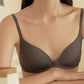 Women's Seamless Wireless Gather Bralette – Ultra-Comfort 3/4 Cup Padded Bra - Harmony Haven - Essentials