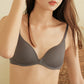 Women's Seamless Wireless Gather Bralette – Ultra-Comfort 3/4 Cup Padded Bra - Harmony Haven - Essentials