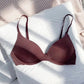 Women's Seamless Wireless Gather Bralette – Ultra-Comfort 3/4 Cup Padded Bra - Harmony Haven - Essentials