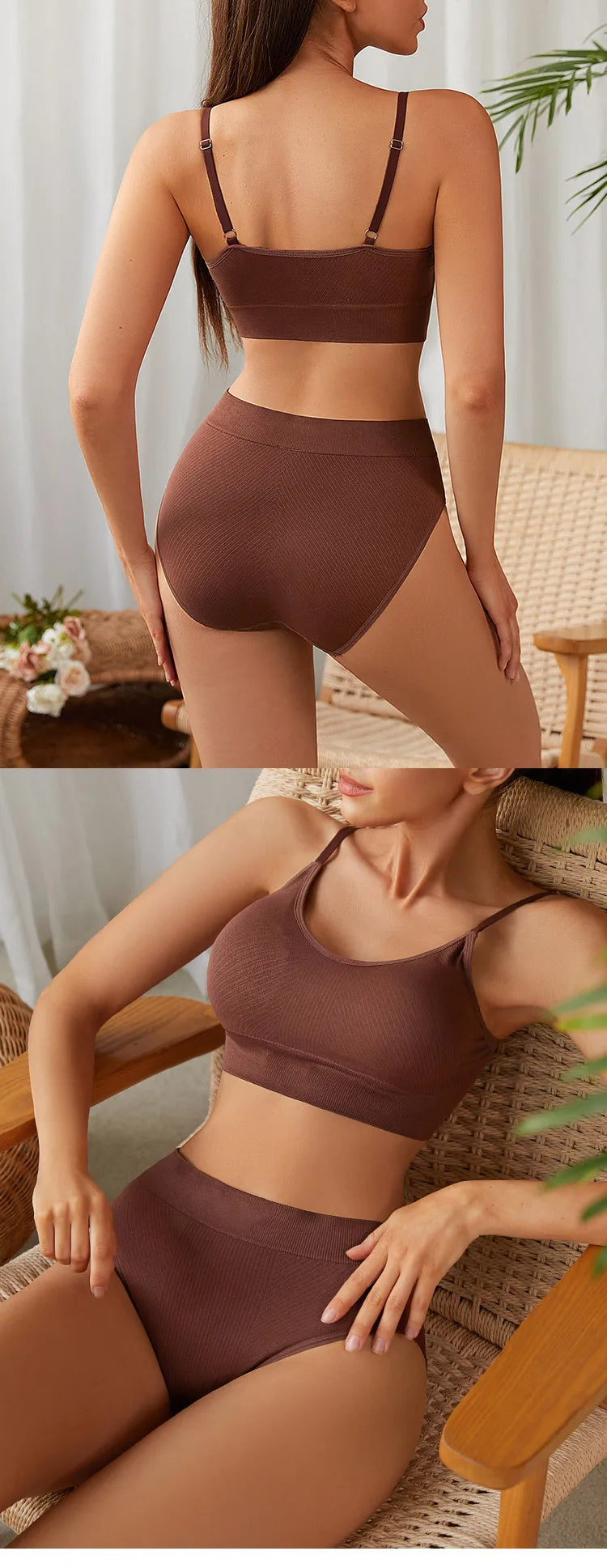 Women’s Seamless Panties Set – Soft Stretch Comfortable Everyday Underwear - Harmony Haven - Essentials