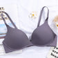 Women's Seamless Wireless Gather Bralette – Ultra-Comfort 3/4 Cup Padded Bra - Harmony Haven - Essentials
