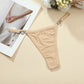 Women’s Heart Decor Thong Panties – Sexy Low Waist Lace Underwear - Harmony Haven - Essentials