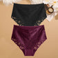 2-Piece Plus Size Lace Panties Set – Luxury Embroidery High-Rise Briefs - Harmony Haven - Essentials