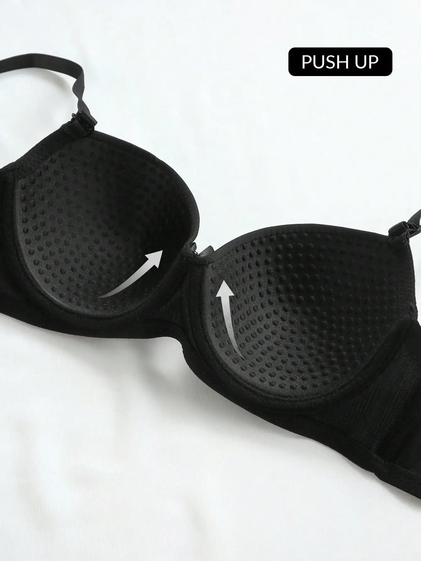 Women’s Lace Up Lingerie Set – Push Up Bra & Panty Steel Ring Underwear - Harmony Haven - Essentials